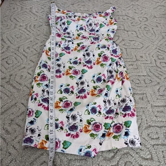 ASOS Floral cotton stretchy dress size 2 @i - Picture 11 of 13